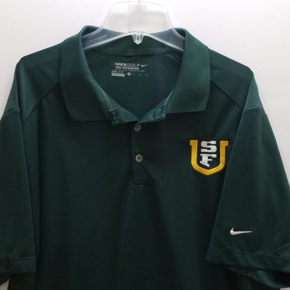 NIKE UNIVERSITY OF SAN FRANCISCO MEN'S POLO SHIRT